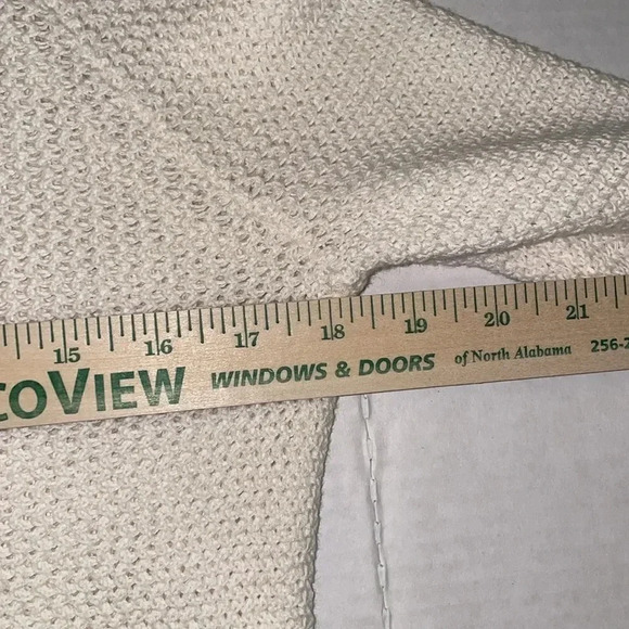 Loft beautiful Cream Long Sleeve Sweater - Picture 5 of 8